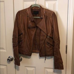 Brown Moto jacket